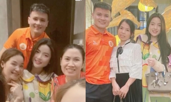 Quang Hải cùng Chu Thanh Huyền gặp mặt người thân, họ hàng: Sắp về một nhà?