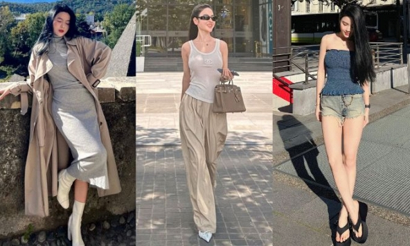 Thời trang dạo phố của Chu Thanh Huyền: Không cần cầu kỳ vẫn tôn được dáng chuẩn