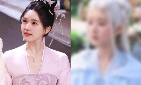 Triệu Lộ Tư 'copy' tạo hình xấu một thời của Địch Lệ Nhiệt Ba nhưng có bị 'phong ấn' nhan sắc như đàn chị?