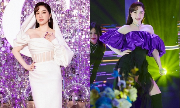 Bảo Thy khoe giọng ca ngọt ngào và vòng eo con kiến trên sân khấu, tiết lộ giảm được 3kg trong 1 tuần