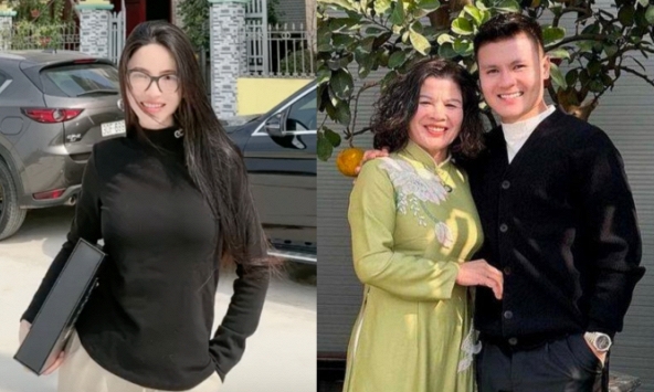 Chu Thanh Huyền về nhà Quang Hải sau lễ dạm ngõ, thoải mái gọi mẹ của Quang Hải là 'mẹ' 