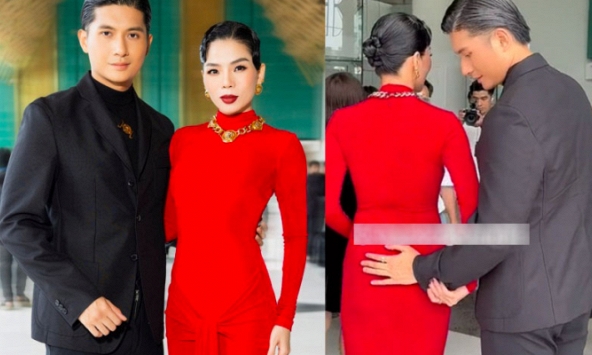 Sự thật câu chuyện 'bàn tay hư' của Lâm Bảo Châu trên thảm đỏ với Lệ Quyên