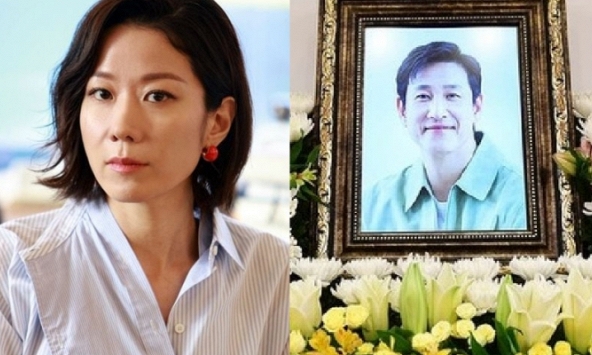 Vợ đau buồn túc trực ở tang lễ, Jo Jung Suk và dàn sao Hàn lặng lẽ đưa tiễn tài tử Lee Sun Kyun 