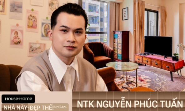  Bên trong căn hộ 5 tỷ của NTK Nguyễn Phúc Tuấn: Đồ decor xách tay từ Pháp, không gian hệt như triển lãm với toàn tranh tự vẽ 