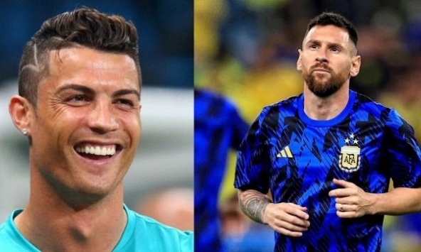 Phản ứng gây sốt của Ronaldo trong bài đăng Messi 'tụt hạng', lập tức nhận về 150 nghìn lượt thả tim