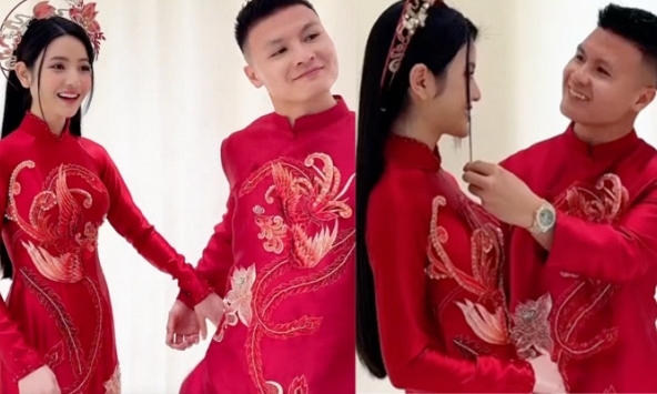 Quang Hải gia nhập hội 'cuồng' vợ: Chăm Chu Thanh Huyền từng 'chân tơ kẽ tóc' trước ngày ăn hỏi và đón dâu