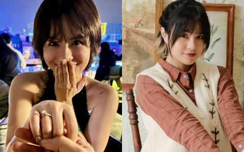 Hot: Thái Trinh bất ngờ khoe nhẫn cầu hôn, mở bát 'chốt đơn' Vbiz năm 2024 