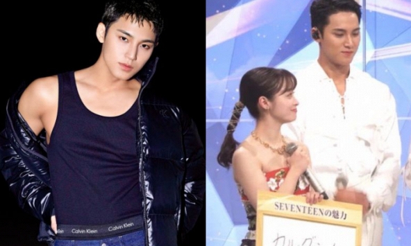 Nam idol vạm vỡ như người khổng lồ “phong ấn' chiều cao nhóm, đứng gần minh tinh Nhật Bản mới khiến dân tình “sốc ngang'!