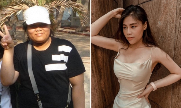Ngỡ ngàng diện mạo Phương Oanh Daily khi nặng 105kg và hiện tại: Giảm cân có sức mạnh khủng khiếp thật sự!