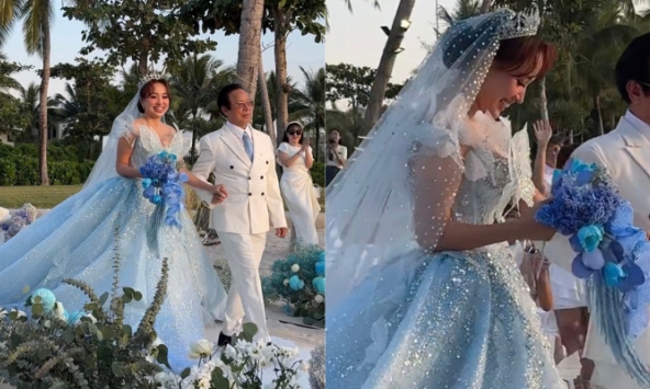 Ý nghĩa hoa cưới xanh dương độc lạ của MC Thanh Vân Hugo: Đặt niềm tin không giới hạn cho 'nửa kia' và còn gì nữa?