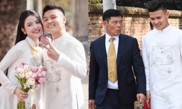 Quang Hải cực chu đáo với nhà vợ nhưng vẫn chưa làm điều đơn giản này cho Chu Thanh Huyền