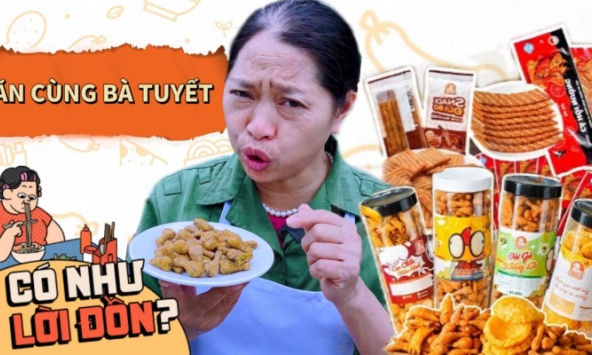 Ăn vặt Bà Tuyết có gì đặc biệt mà được hội food review khen nức nở, bán đến hàng chục nghìn đơn?