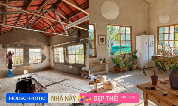 Chuồng gà bỏ hoang được nữ chủ nhân cải tạo thành không gian nhà ở ''chill'' như quán cà phê, gây sốt toàn cõi mạng