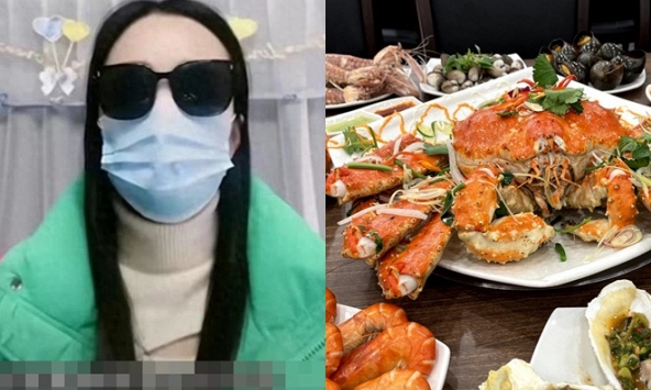 Đi hẹn hò lần đầu, cô gái gọi cả cua Hoàng Đế mang về nhà cho anh trai, nhìn hóa đơn mới sốc