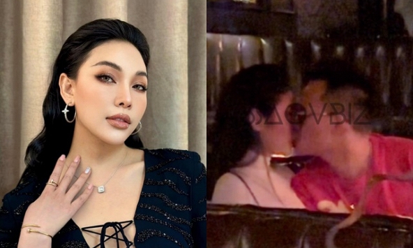 Chồng cũ Diệp Lâm Anh lộ ảnh hôn đắm đuối gái lạ trong bar, Quỳnh Thư phản ứng ra sao?