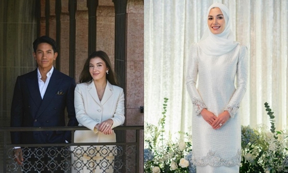 Hé lộ hình ảnh cô dâu của Hoàng tử Brunei đẹp dịu dàng trong chiếc váy cưới lấp lánh, khởi đầu đám cưới thế kỷ kéo dài 10 ngày