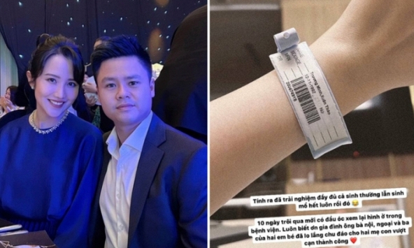 Primmy Trương hiếm hoi kể về lần 'vượt cạn' thứ 2, nói một câu khéo léo đủ biết gia đình Phan Thành yêu thương cỡ nào!