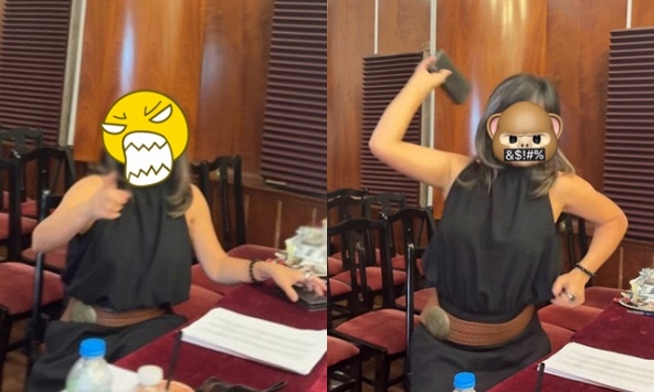 Nữ ca sĩ ném điện thoại vào người Lưu Thiên Hương là ai?