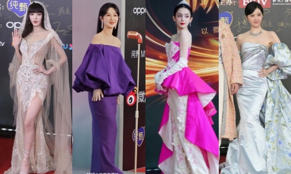 Đêm hội Weibo thành filter nhan sắc dàn mỹ nhân: Tạo hình như mơ hoá 'phèn' trên thảm đỏ, đẹp mấy cũng cứu không nổi