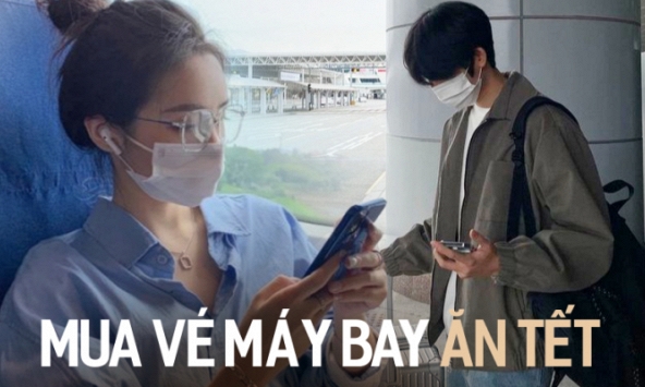 Vé máy bay giá trên trời, nhiều người chọn không về quê ăn Tết để dành tiền biếu bố mẹ