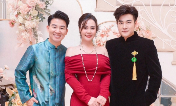 'Hoa hậu 2 nhiệm kỳ' Phan Kim Oanh khoe sắc bên cạnh Việt Tú, Minh Quân