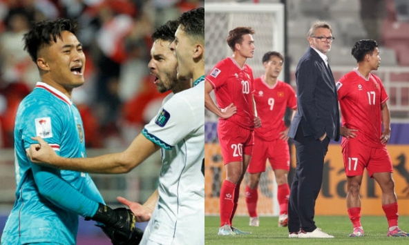 Đội tuyển Việt Nam sững sờ, đội tuyển Indonesia ăn mừng như khóc khi sau 5 năm mới thắng Việt Nam 