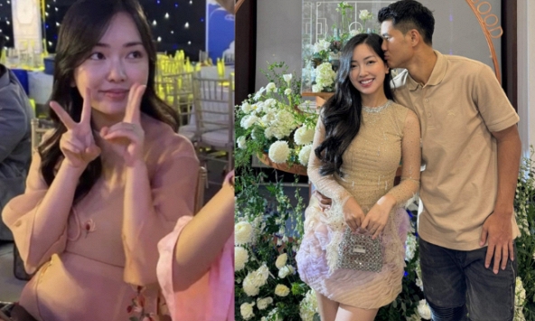 Hà Đức Chinh gọi vợ là 'em yêu' ngọt ngào giữa nghi vấn nàng WAG mang bầu