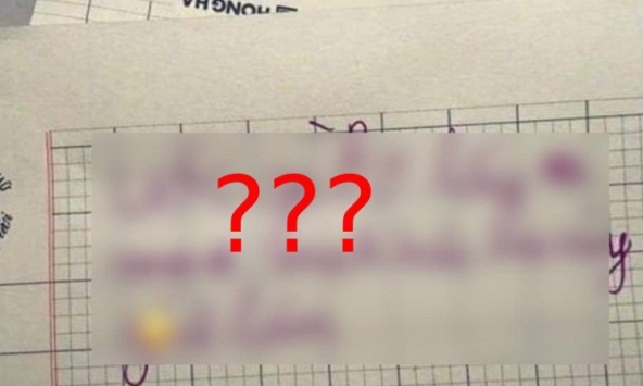 Học sinh lớp 1 viết 10 chữ vào vở, ai nấy đọc mà 'đổ mồ hôi': Không dám tưởng tượng 'hậu quả' khi mẹ nhìn thấy