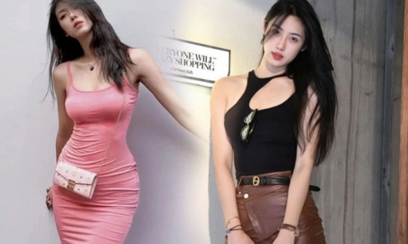 Cận cảnh nhan sắc 'đốn tim' của 10x cao 1m90, trở thành 'hot search' vì quá xinh đẹp