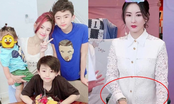 Trương Bá Chi đang mang thai nhóc tì thứ 4 ở tháng thứ 6, vòng 2 lộ rõ?