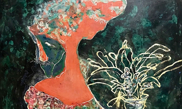 Đoàn Thị Thu Hương, người yêu say sơn mài