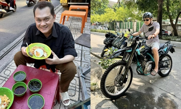 Nam NSƯT là công tử nhà giàu sa cơ, U60 không vợ con, sống giản dị, hết lòng vì nghệ thuật