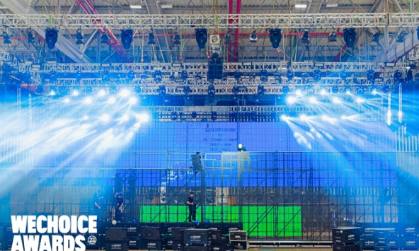 Hé lộ sân khấu Gala WeChoice 2023: Màn hình LED “siêu to khổng lồ”, tất cả đã sẵn sàng cho các tiết mục chưa từng có 