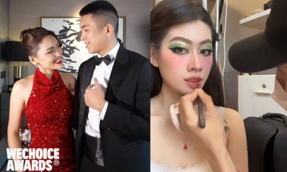 Dàn khách mời xúng xính đi Gala WeChoice Awards 2023: Kim Hấu khoe  layout makeup độc lạ, Linda Ngô - Phong Đạt tính giật spotlight?