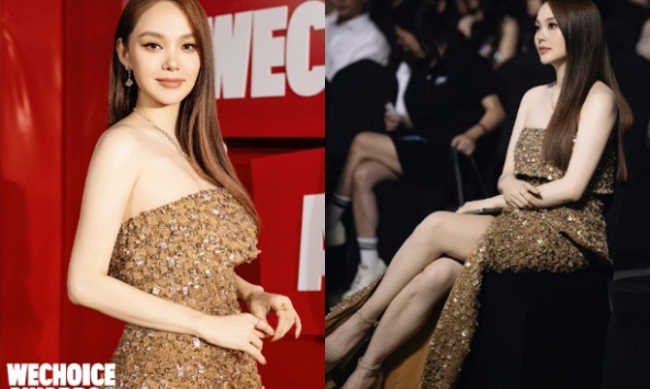 Minh Hằng khoe visual 'cân đẹp' mọi góc độ tại WeChoice Awards 2023, body và góc nghiêng gây chú ý