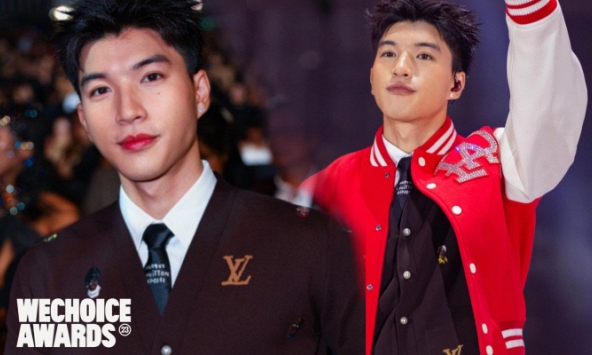 Visual phát sáng của HIEUTHUHAI tại WeChoice Awards: Chơi lớn tô son đỏ, cực phẩm là đây chứ đâu!