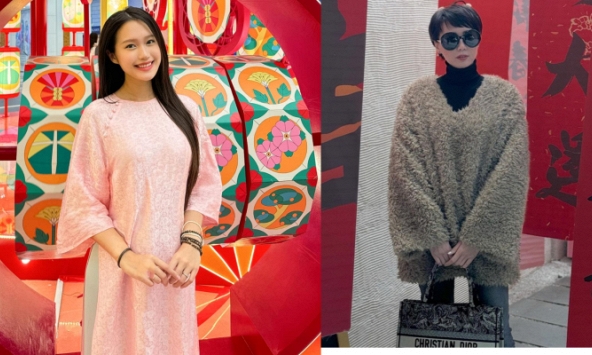 Mẹ vợ trẻ đẹp của Đoàn Văn Hậu xách túi trăm triệu du xuân, cùng Doãn Hải My đọ sắc đúng chuẩn 'mười phân vẹn mười'