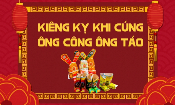 5 điều kiêng kỵ CẦN TRÁNH khi cúng ông Công ông Táo vào ngày 23 tháng Chạp