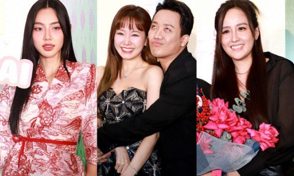 Siêu thảm đỏ hot nhất hôm nay: Trấn Thành ôm chặt Hari Won, Mai Phương Thúy - Thùy Tiên đọ sắc với dàn mỹ nhân