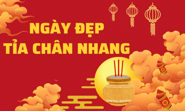 Đây là ngày rút tỉa chân nhang đẹp nhất cuối năm