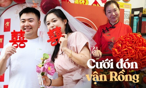 Nghề tốt nhờ năm Rồng của người Hoa ở Malaysia: 'Bà nguyệt' kín lịch, bánh hỷ đắt hàng, cặp đôi thi nhau cưới đón vận may Giáp Thìn