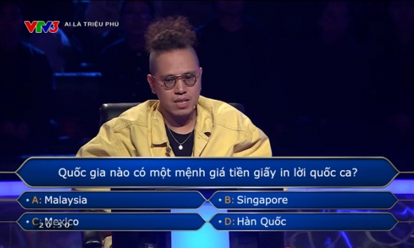 Tham gia Ai Là Triệu Phú 'kiếm tiền' cho vợ học Thạc sĩ, chàng trai Thái Bình hụt mất 14 triệu trước câu hỏi về tiền