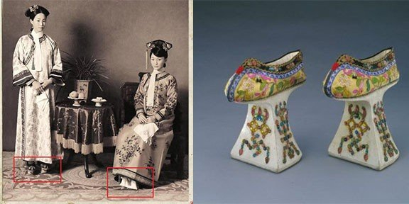 Giải mã đôi giày đế gỗ cao lênh khênh kì dị trong phim cung đấu: Phi tần thời nhà Thanh đi lại thế nào để không bị ngã?