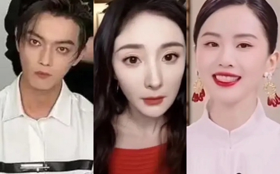 Sao Cbiz bị filter làm đẹp 'hại' thảm thương: Hứa Khải - Dương Mịch lộ mặt rắn, nhan sắc nữ thần của Lưu Thi Thi hoá 'tầm thường'