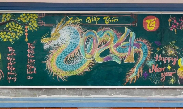 Đại hội khoe bảng vẽ Rồng bỗng thành trend: Con nào cũng đẹp, xịn xò 10 điểm không có nhưng!