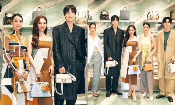 Khung hình quyền lực nhất châu Á: Lee Min Ho át Mario Maurer và dàn tài tử Thái, 'nữ hoàng cổ trang' sang hơn cả nguyên mẫu Crazy Rich Asians