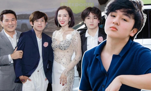 Con trai Hoa khôi Thể thao Thu Hương: Sở hữu vẻ ngoài nổi bật, được bố mẹ cho làm quen với lĩnh vực kinh doanh từ bé 