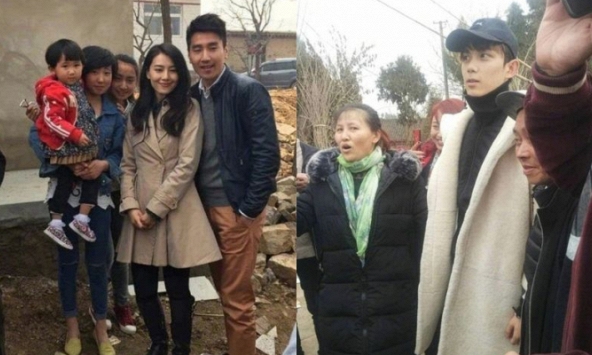 Khi sao Hoa ngữ về quê chúc Tết: Người được tung hô như nữ thần, người lại bị trêu trông chẳng khác gì trai làng