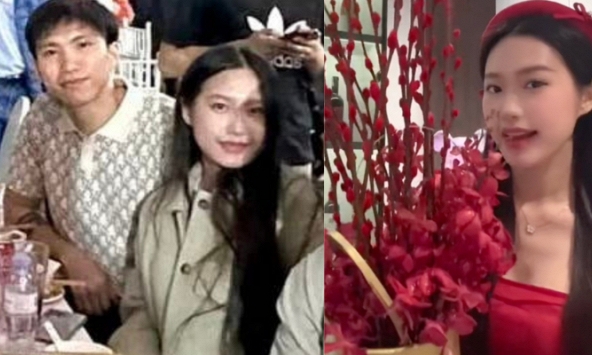 Doãn Hải My 'kèm chặt' Văn Hậu ở những bữa tiệc tất niên, lộ dấu hiệu mặt 'phá nét' trong ảnh đời thường không có filter