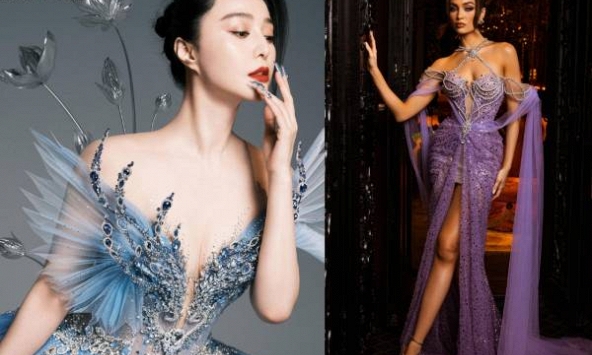 Miss Universe 2022 và dàn sao Hoa ngữ diện trang phục của NTK Anh Thư